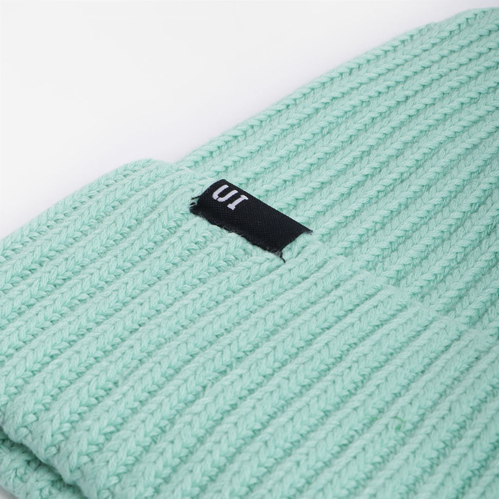Urban Industry Palmer Beanie, Turquoise, Detail Shot 2