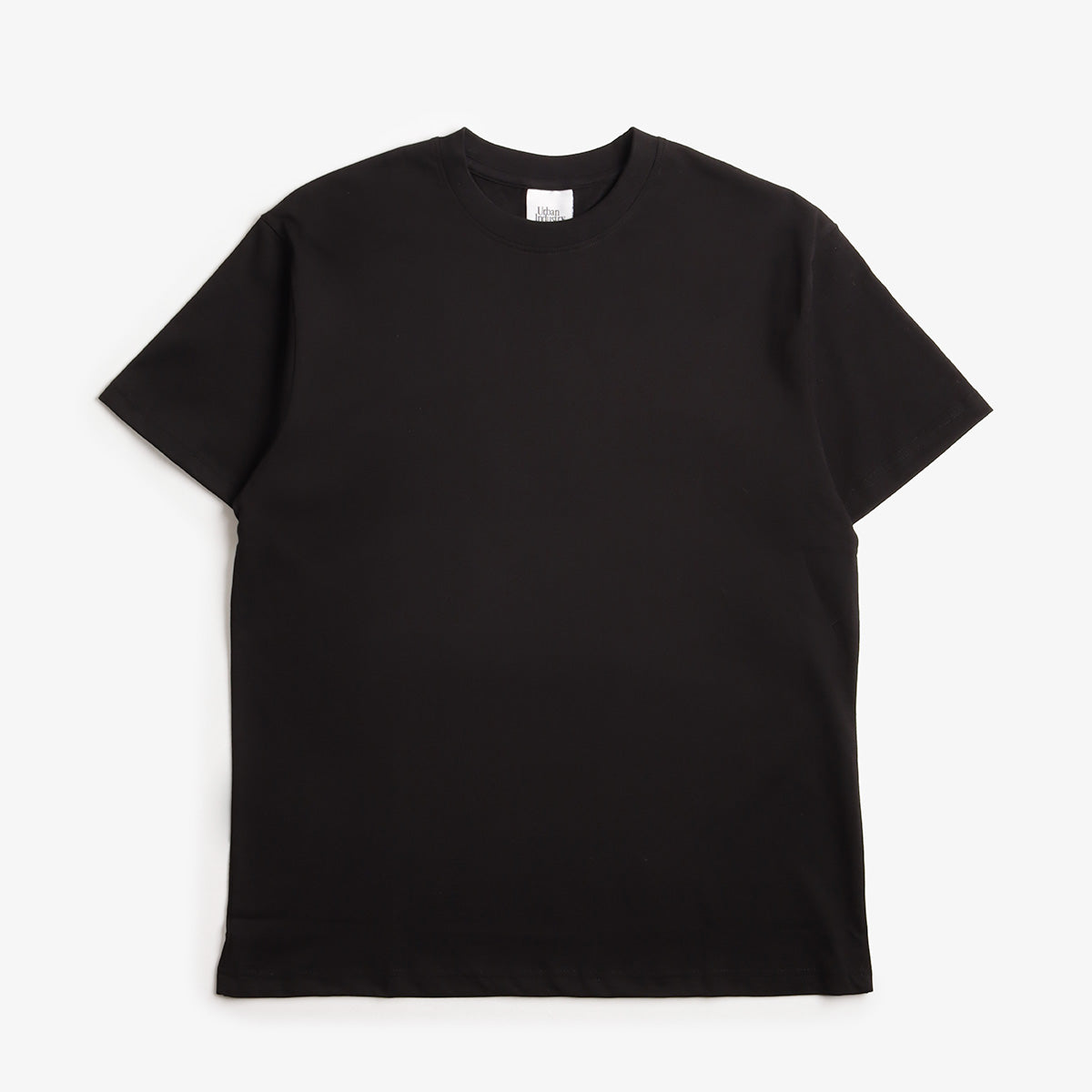 Urban Industry Premium Heavyweight T-Shirt, Black, Detail Shot 1
