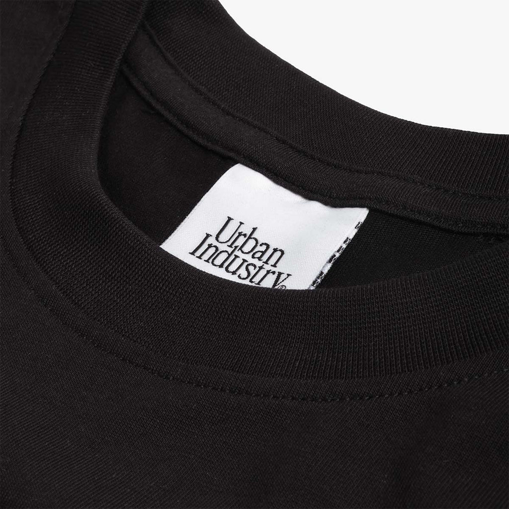Urban Industry Premium Heavyweight T-Shirt 3-Pack, Black, Detail Shot 6