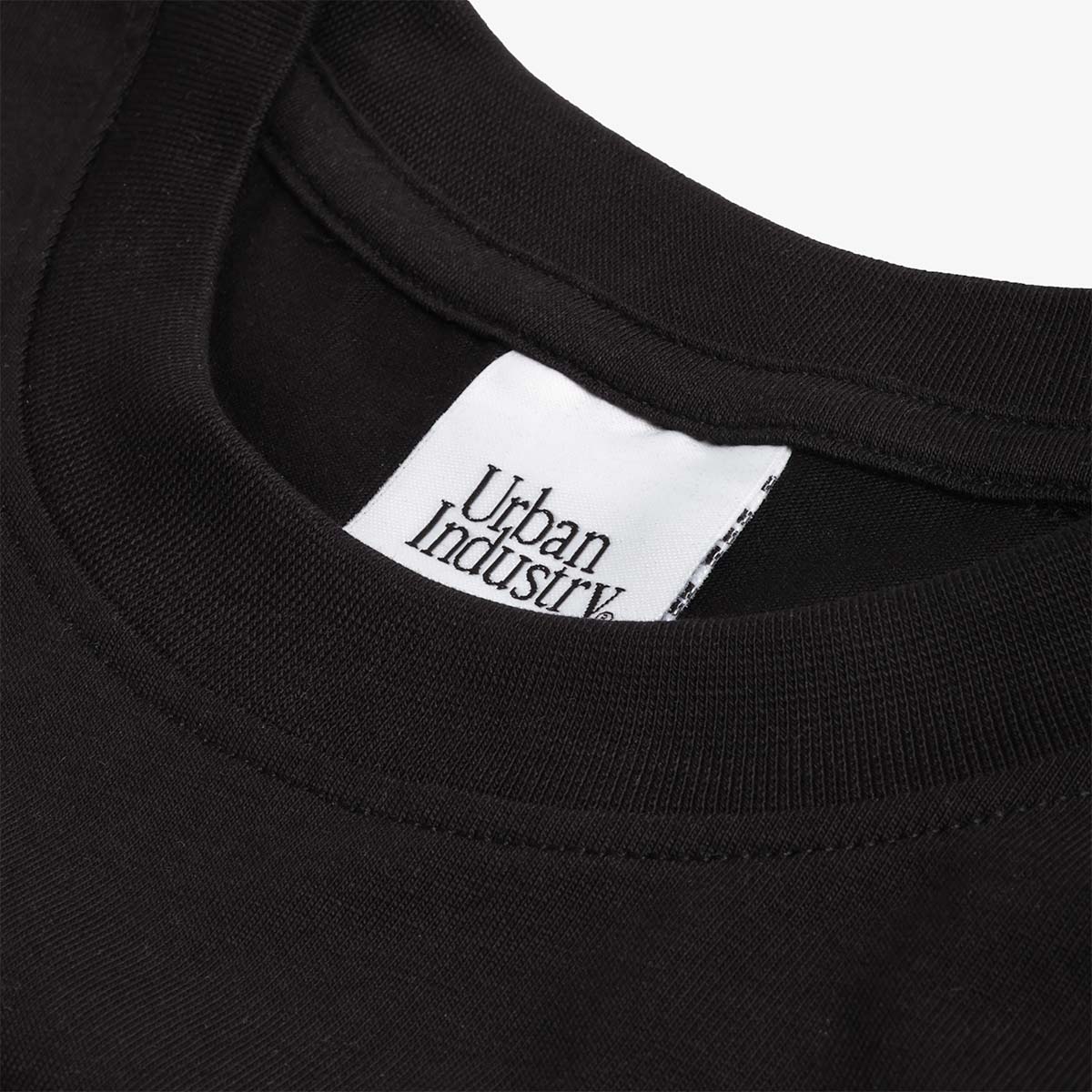 Urban Industry Premium Heavyweight T-Shirt 3-Pack, Black, Detail Shot 6