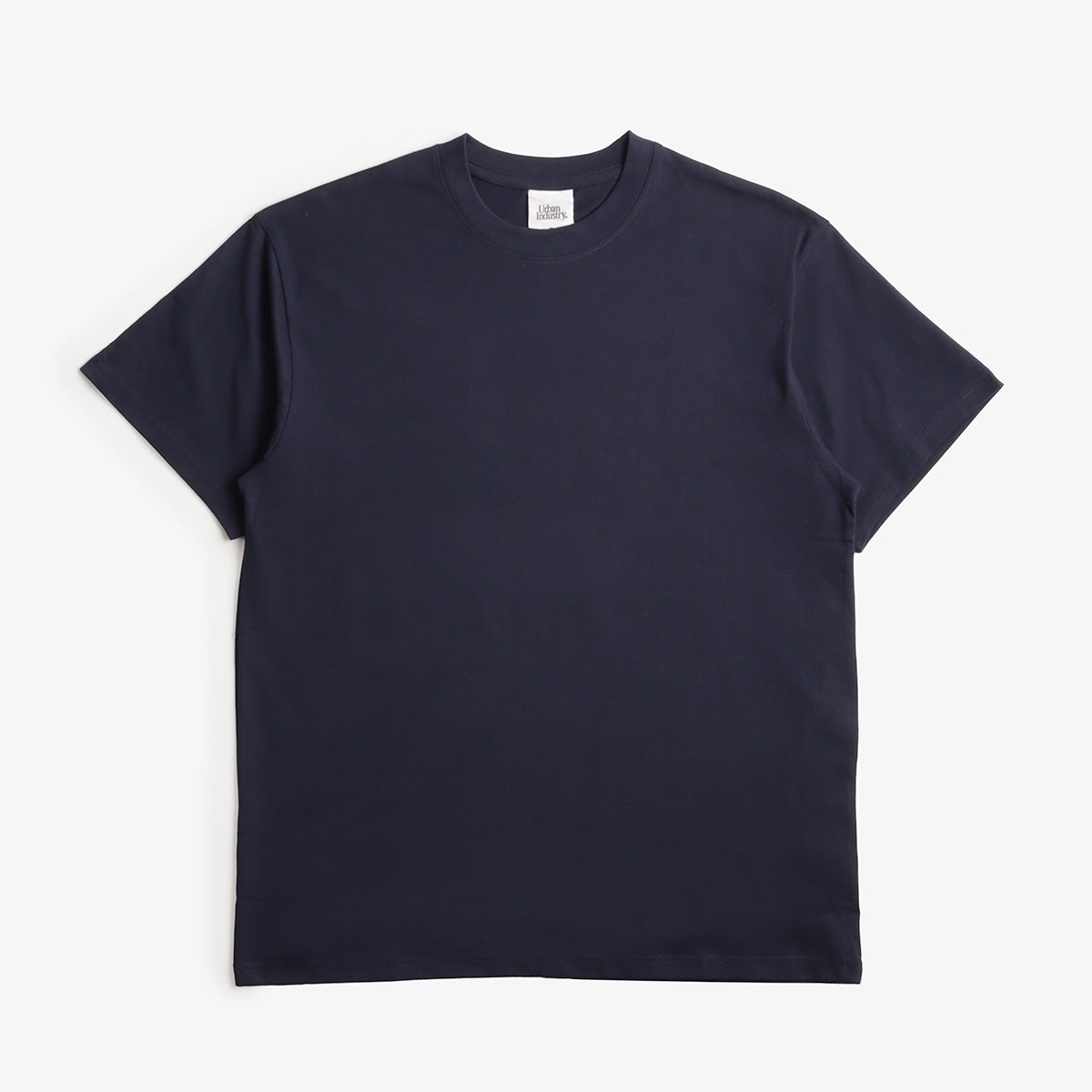 Urban Industry Premium Heavyweight T-Shirt, Navy, Detail Shot 1