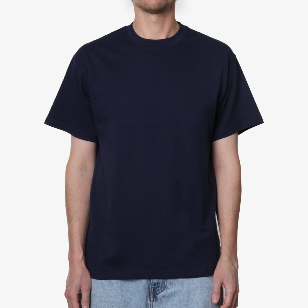 Urban Industry Premium Heavyweight T-Shirt, Navy, Detail Shot 2