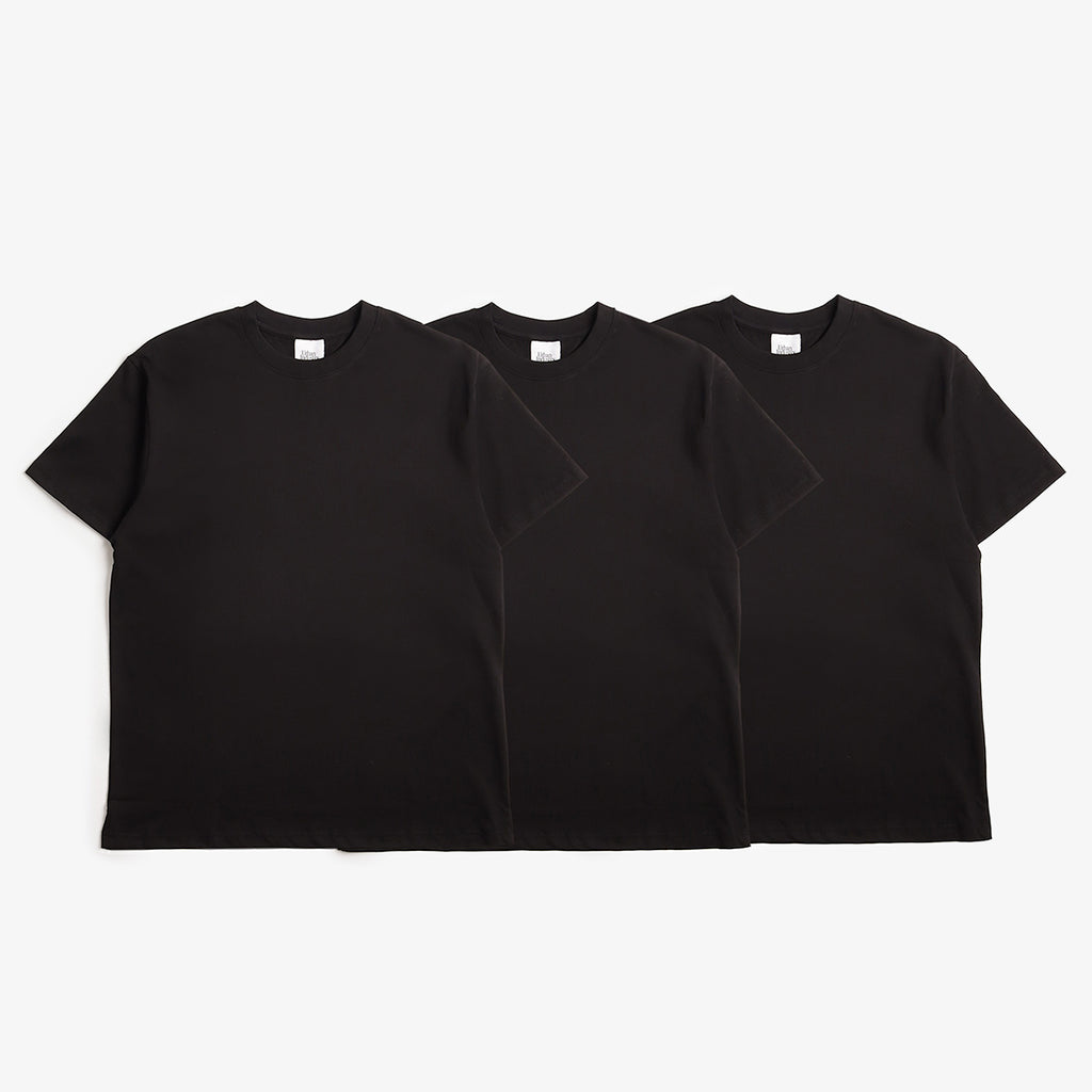 Urban Industry Premium Heavyweight T-Shirt 3-Pack, Black, Detail Shot 1