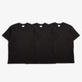 Urban Industry Premium Heavyweight T-Shirt 3-Pack, Black, Detail Shot 1