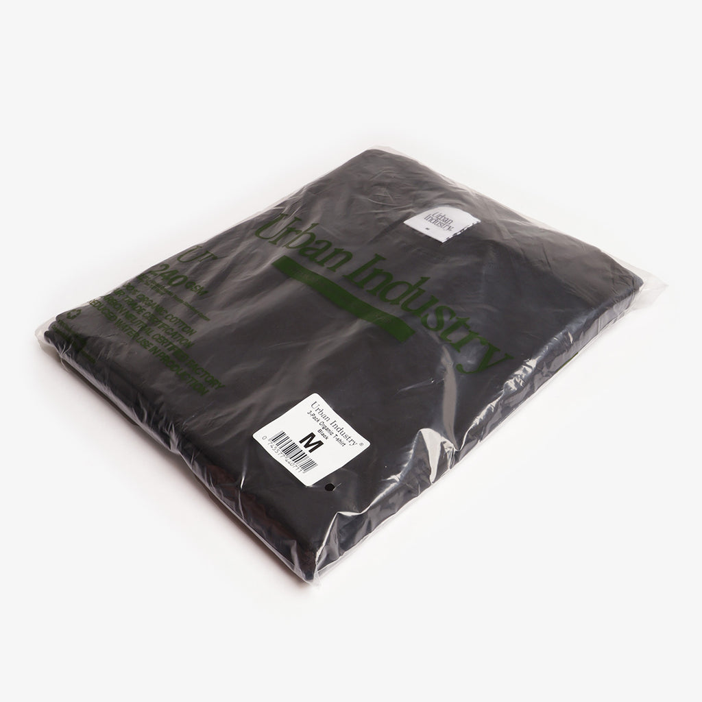 Urban Industry Premium Heavyweight T-Shirt 3-Pack, Black, Detail Shot 3
