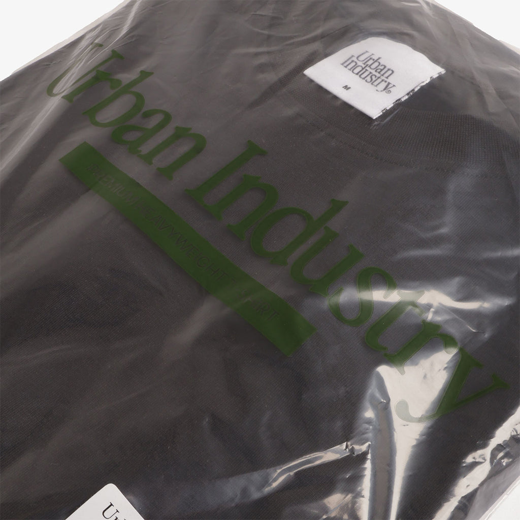 Urban Industry Premium Heavyweight T-Shirt 3-Pack, Black, Detail Shot 4