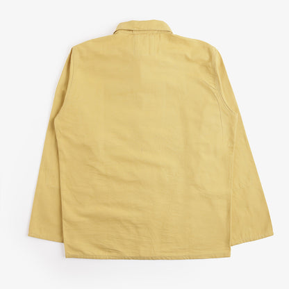 Uskees Buttoned Overshirt, Citronella, Detail Shot 4