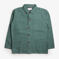 thumbnail Uskees Buttoned Overshirt, Green, Detail Shot 1