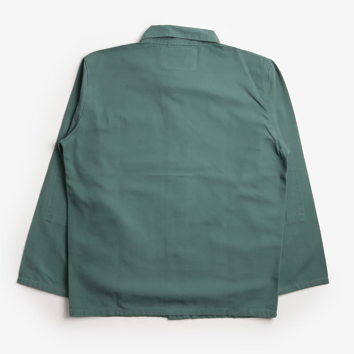 Uskees Buttoned Overshirt, Green, Detail Shot 2
