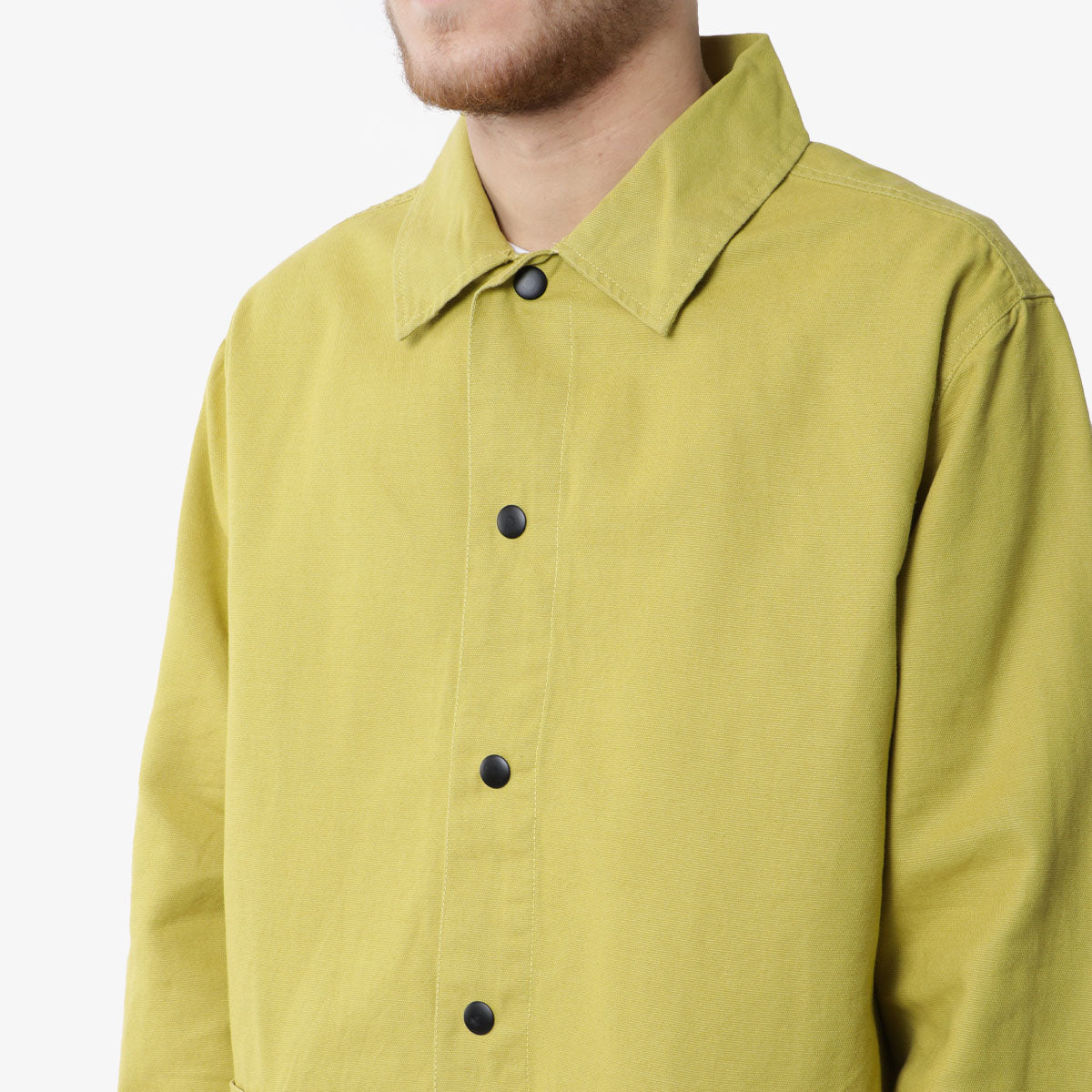 Uskees Coach Jacket, Pear, Detail Shot 2