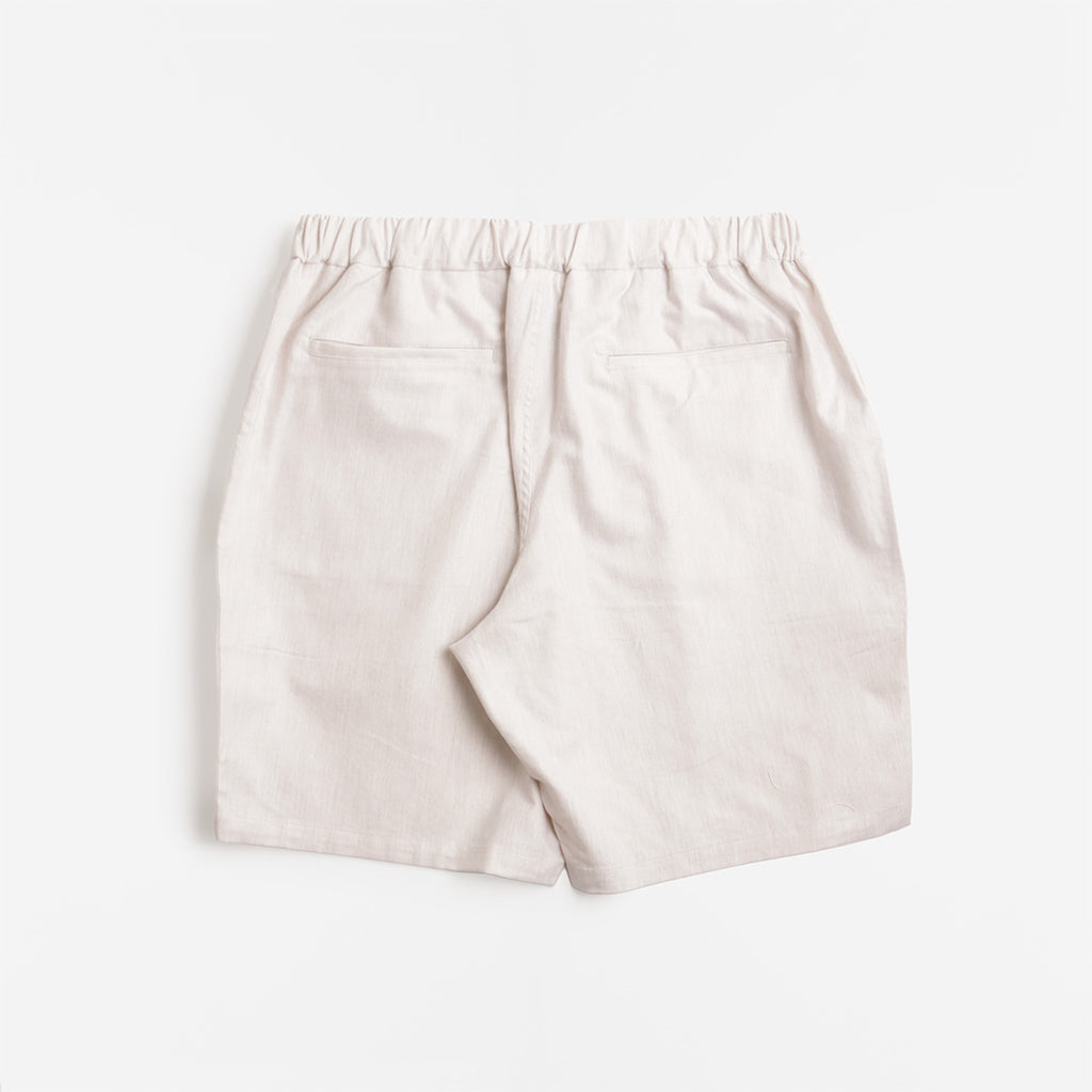 Uskees Cotch Shorts, Ecru, Detail Shot 3