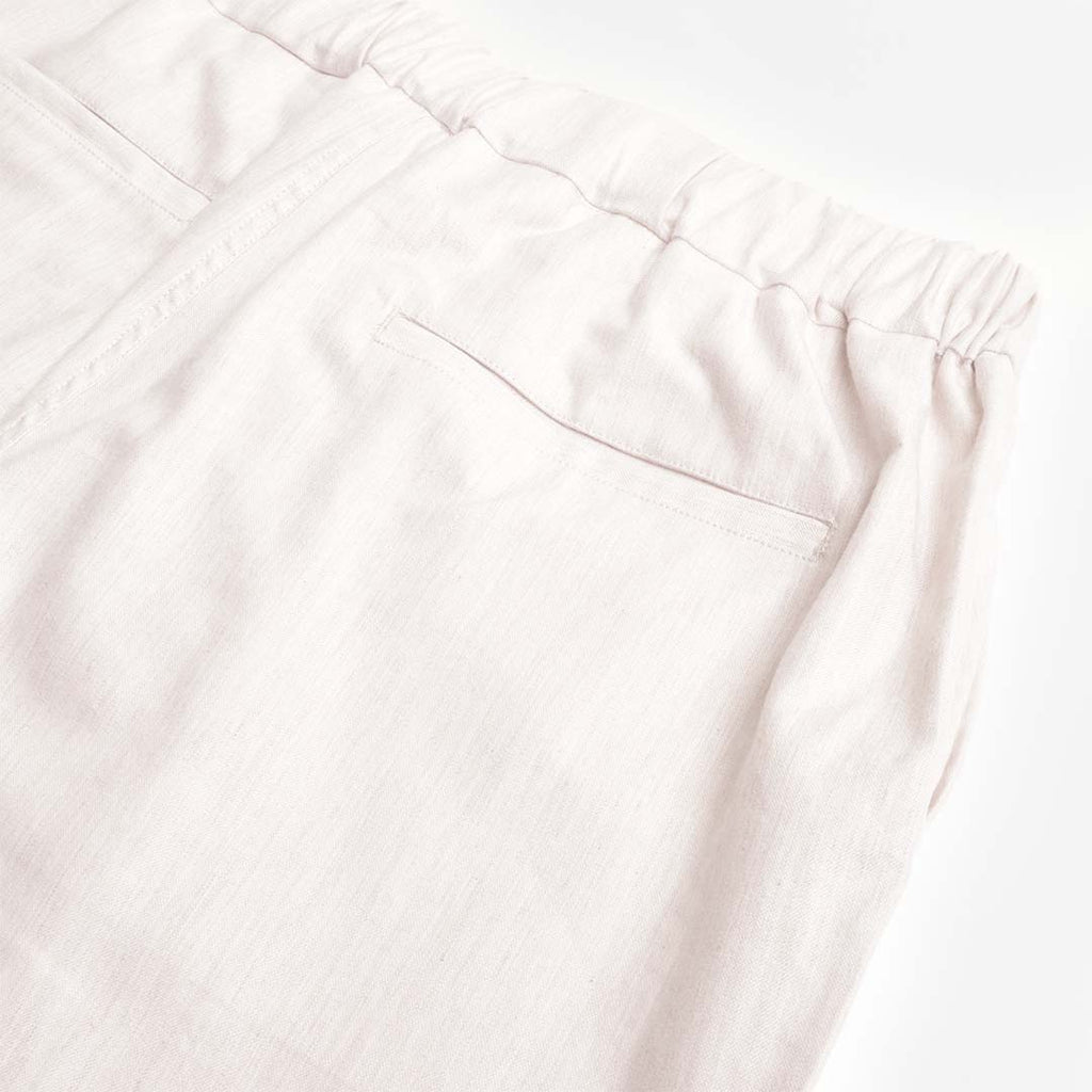 Uskees Cotch Shorts, Ecru, Detail Shot 4