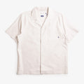 Uskees Cuban Shirt, Ecru, Detail Shot 1