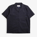 Uskees Cuban Shirt, Atlantic Blue, Detail Shot 1