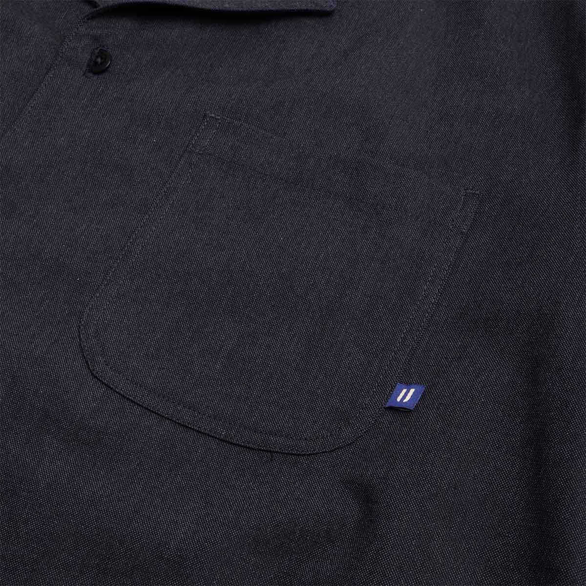 Uskees Cuban Shirt, Atlantic Blue, Detail Shot 3