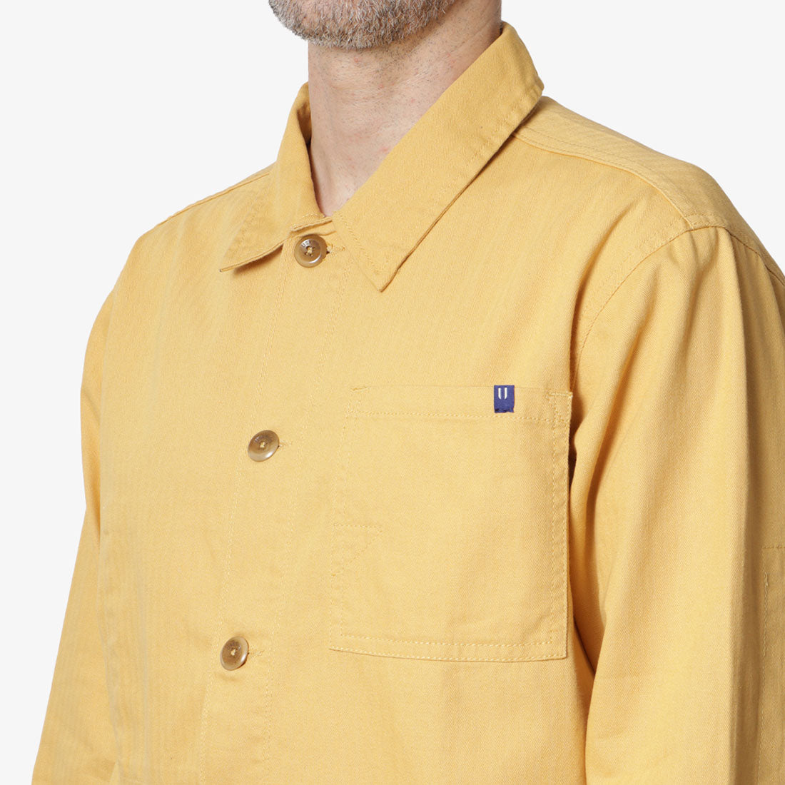 Uskees Engineer Jacket, Sandstone, Detail Shot 2