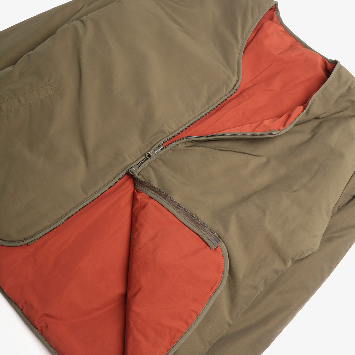 Uskees Evo Liner Jacket, Army Green, Detail Shot 3