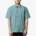 Uskees Lightweight Shirt, Eucalyptus, Detail Shot 1