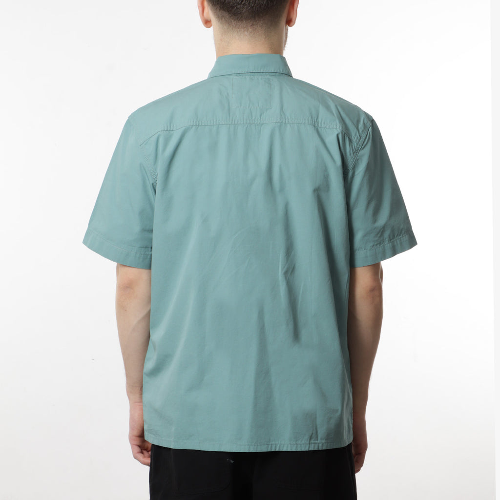 Uskees Lightweight Shirt, Eucalyptus, Detail Shot 3