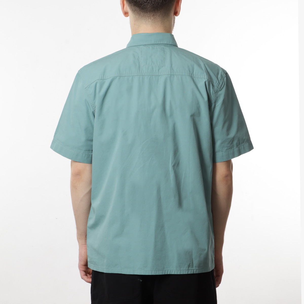 Uskees Lightweight Shirt, Eucalyptus, Detail Shot 3