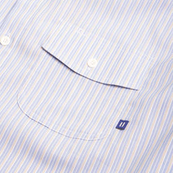 thumbnail Uskees Tasker Shirt, Blue Gold Blend, Detail Shot 3
