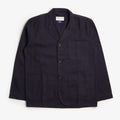 Uskees Twill Blazer, Midnight Blue, Detail Shot 1