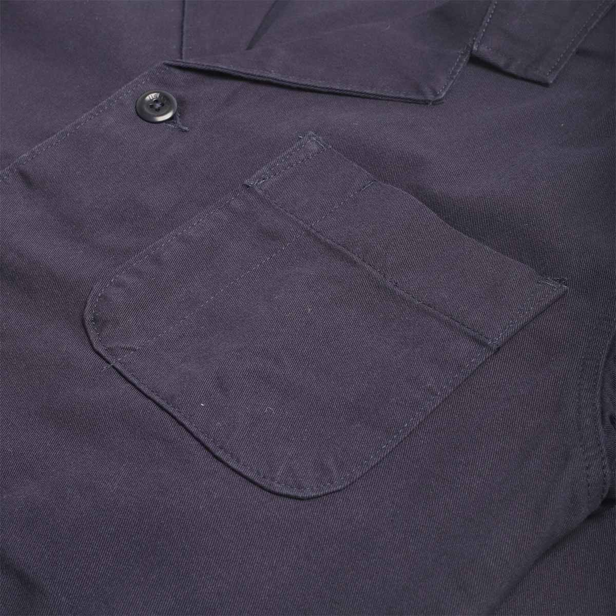 Uskees Twill Blazer, Midnight Blue, Detail Shot 3