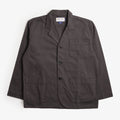 Uskees Twill Blazer, Charcoal, Detail Shot 1