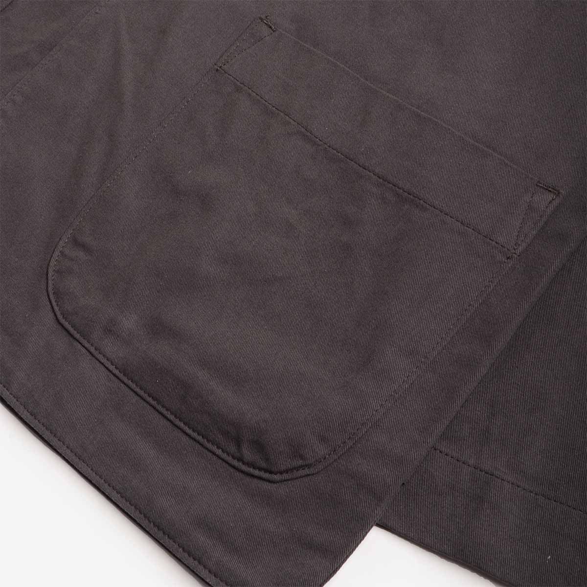 Uskees Twill Blazer, Charcoal, Detail Shot 3