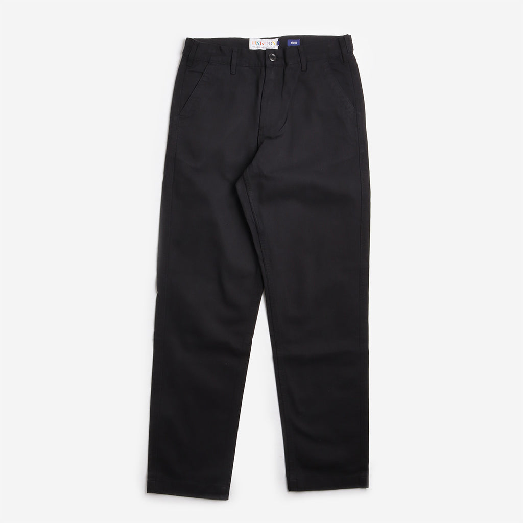 Uskees Twill Workwear Pant, Black, Detail Shot 1