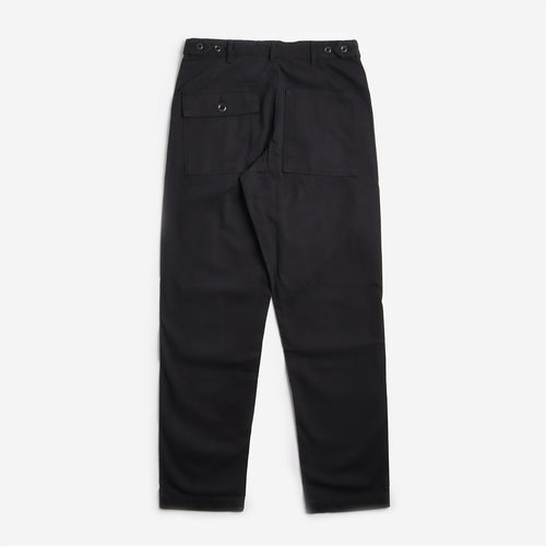 Uskees Twill Workwear Pant, Black, Detail Shot 2