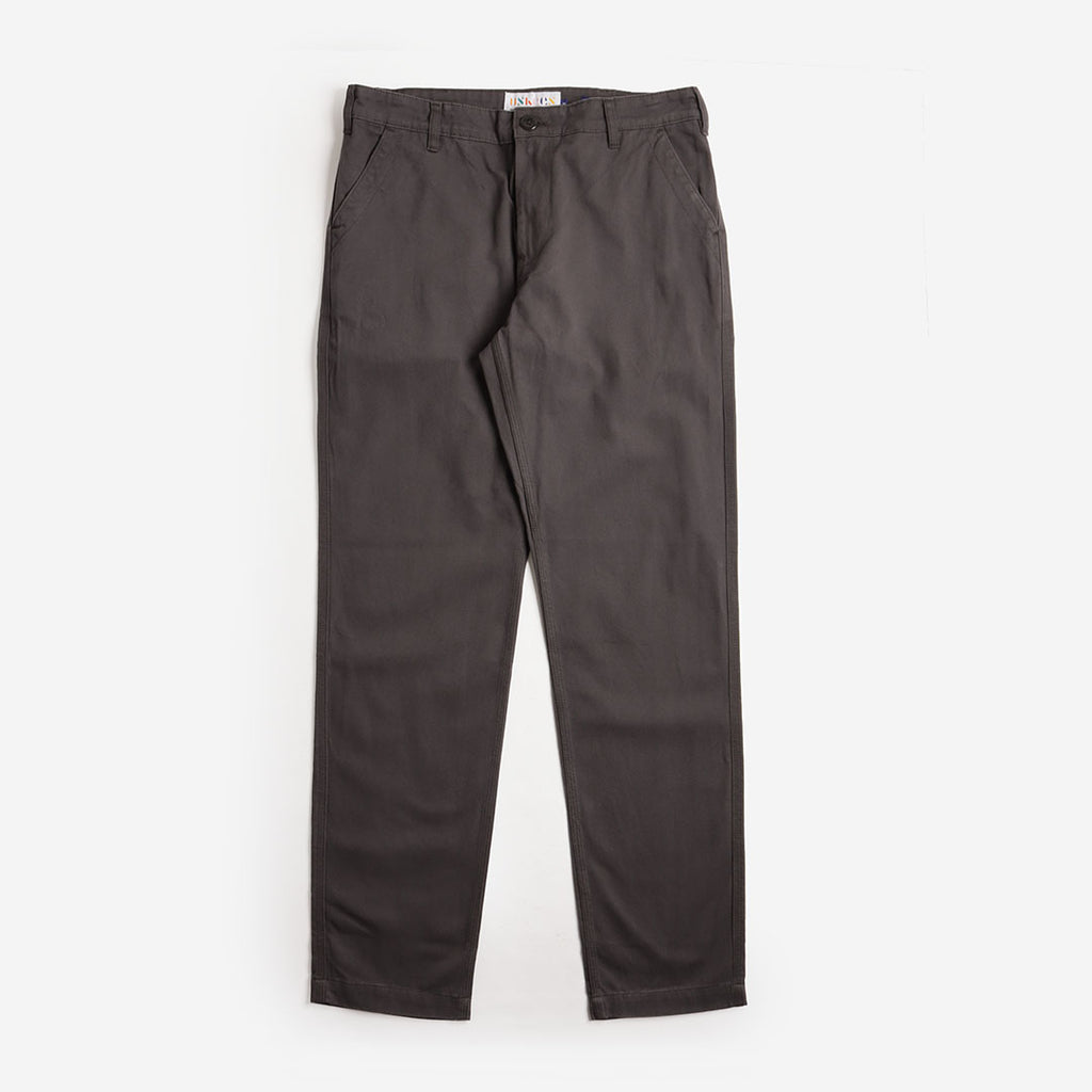 Uskees Twill Workwear Pant, Charcoal, Detail Shot 1
