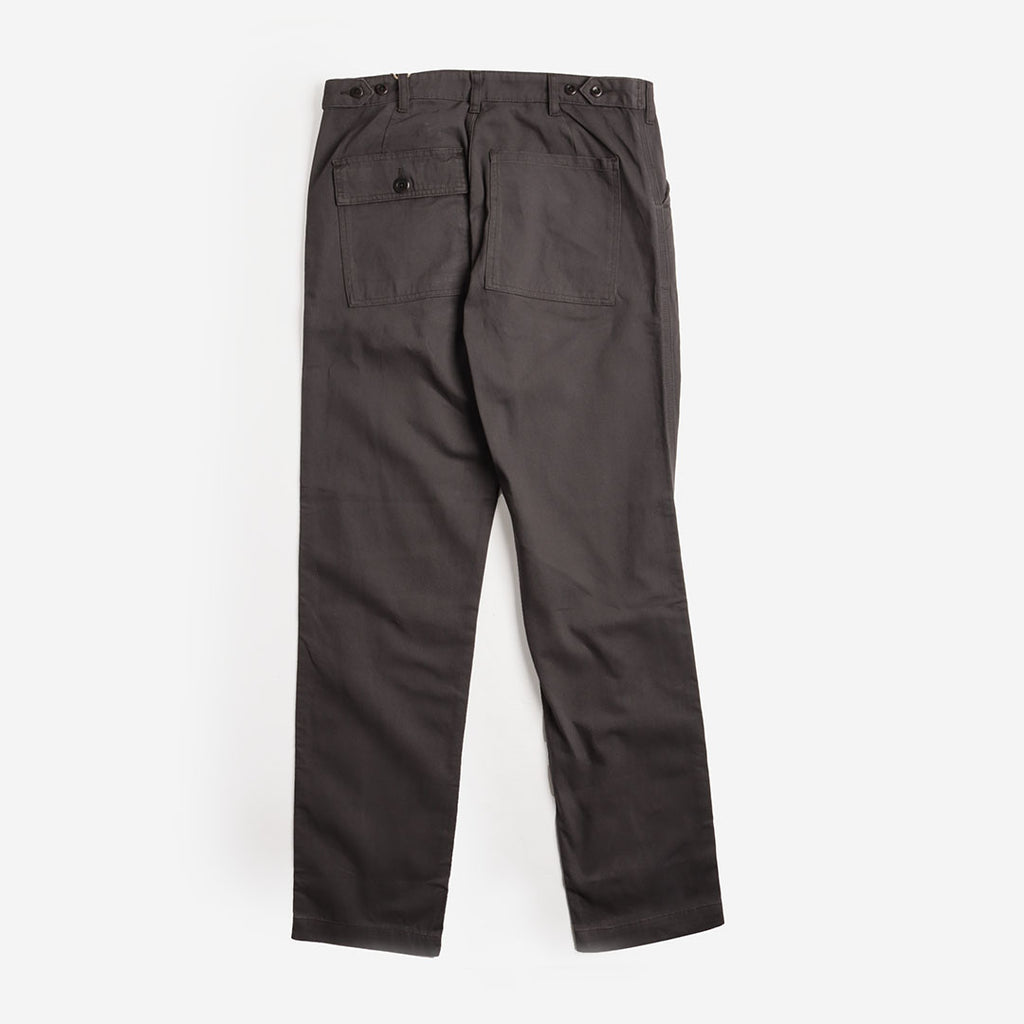 Uskees Twill Workwear Pant, Charcoal, Detail Shot 3