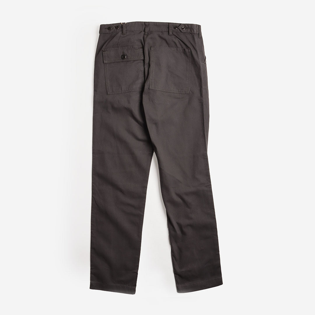 Uskees Twill Workwear Pant, Charcoal, Detail Shot 3
