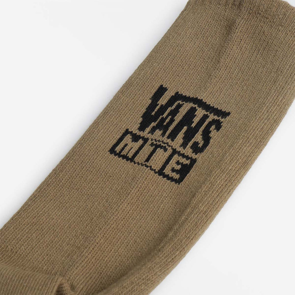Vans MTE Crestline Crew Socks, Gothic Olive, Detail Shot 3