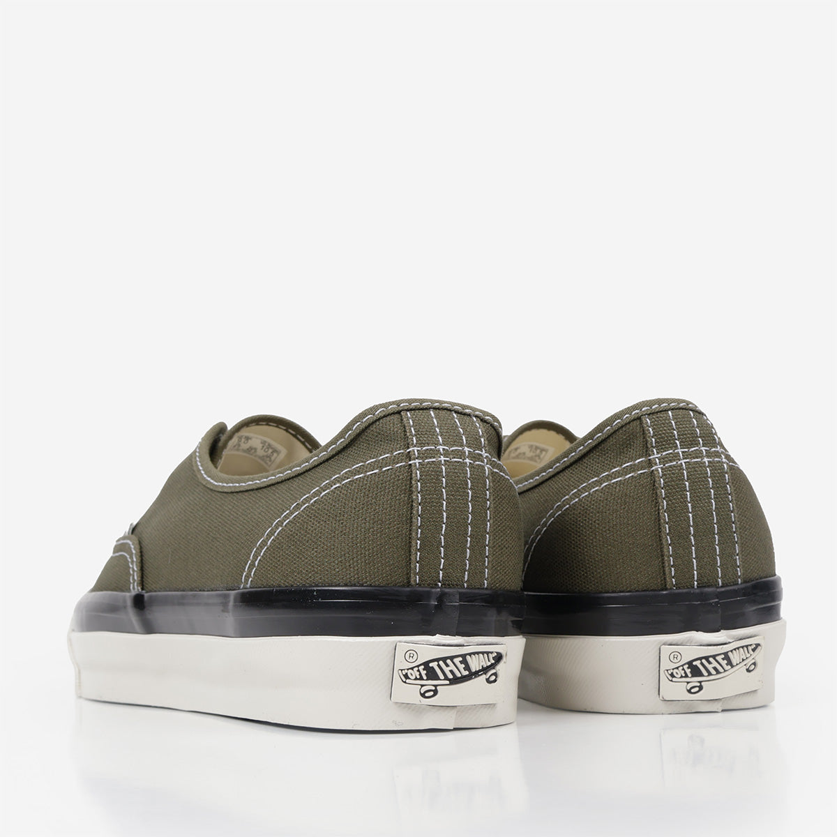 Vans Premium Authentic 44 Deck Shoes - Olive – Urban Industry