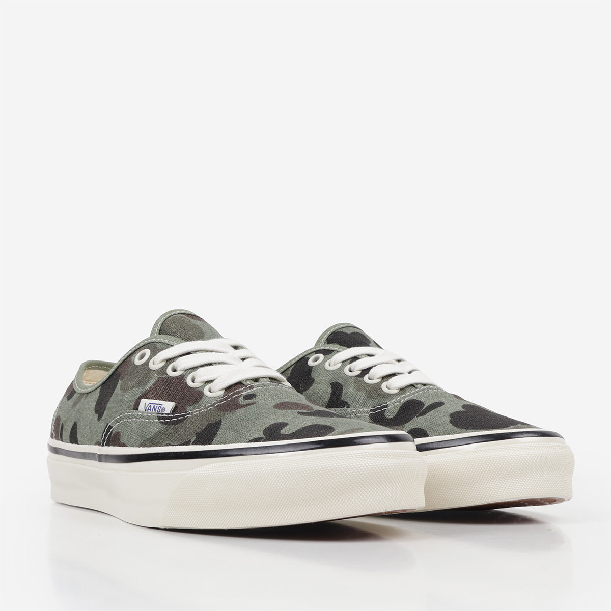 Vans Premium Authentic 44 Shoes, Duck Camo Green, Detail Shot 2