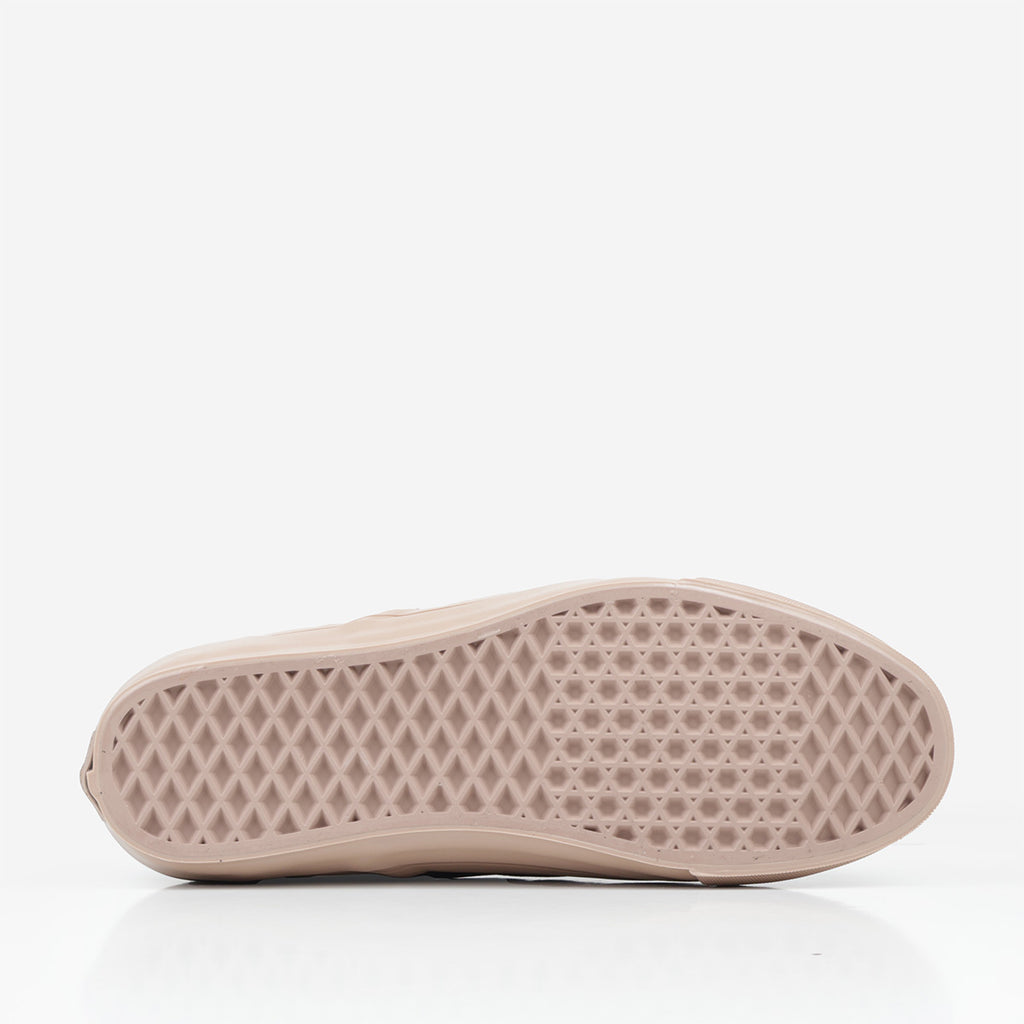 Vans Premium Classic Slip-On 98 Shoes, Suede Coal Brown, Detail Shot 4