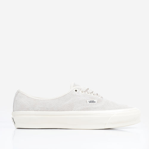 Vans Authentic 44 LX Shoes in cream suede, inner side view