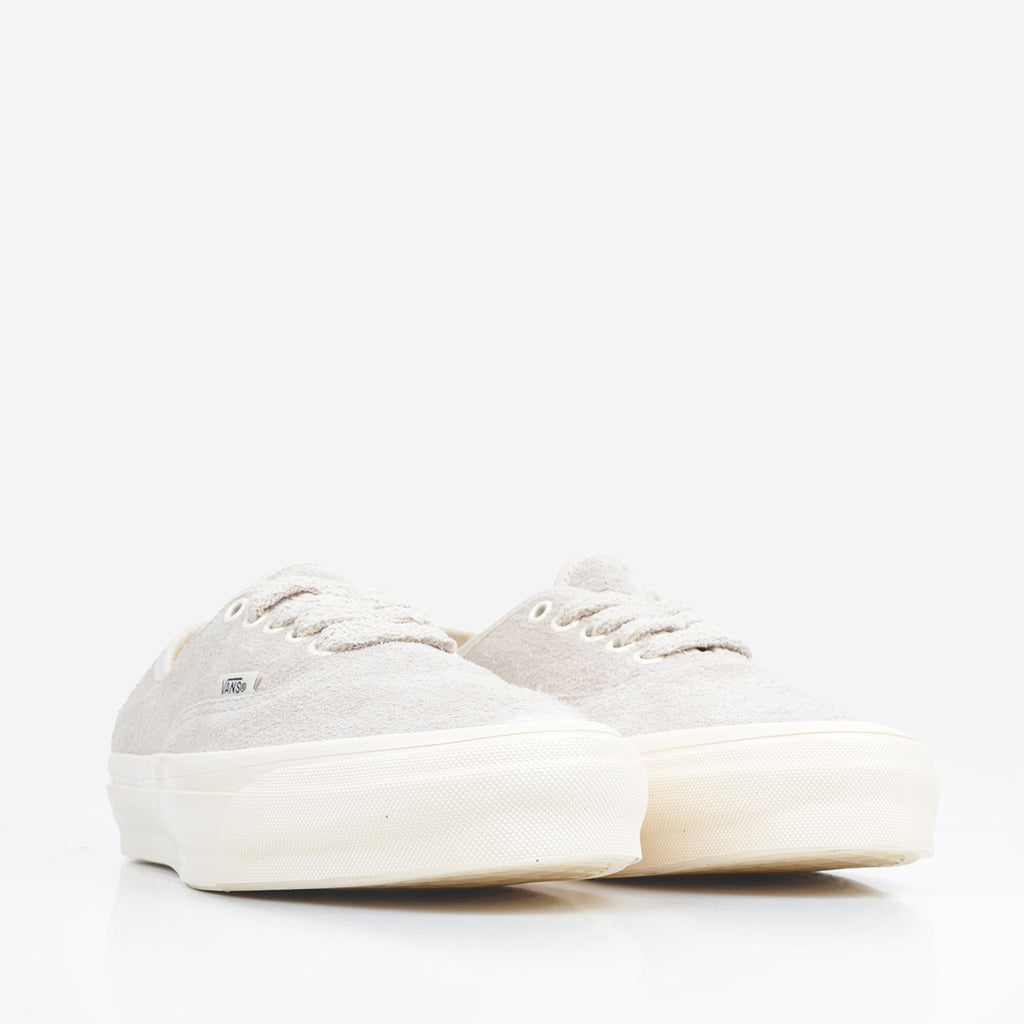 Vans Authentic 44 LX Shoes in cream suede, side profile