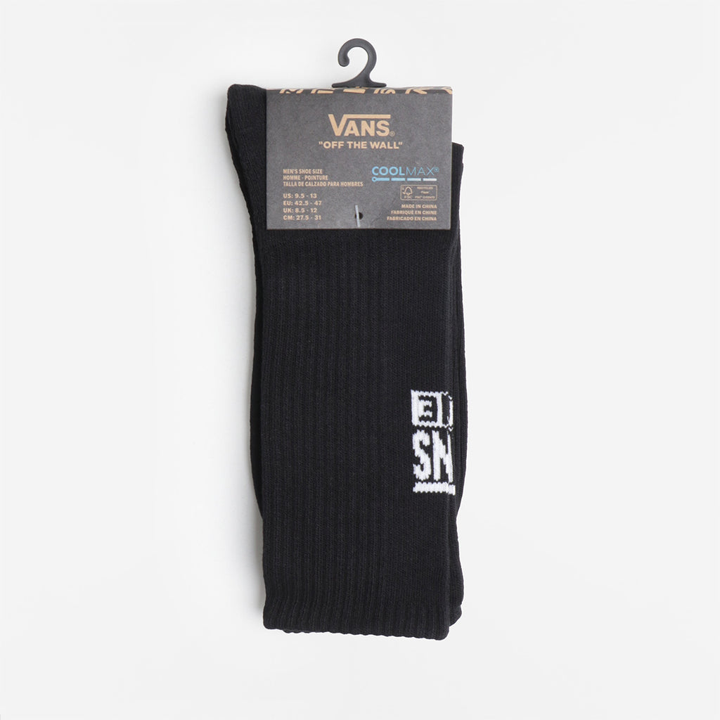 Vans MTE Crestline Crew Socks, Black, Detail Shot 2