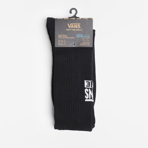 Vans MTE Crestline Crew Socks, Black, Detail Shot 2