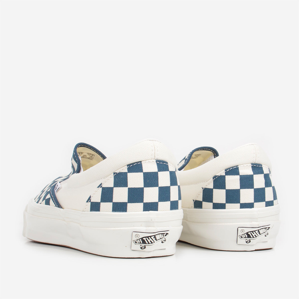main Vans Premium Classic Slip-On 98 Shoes, Checkerboard Stargazer, Detail Shot 3