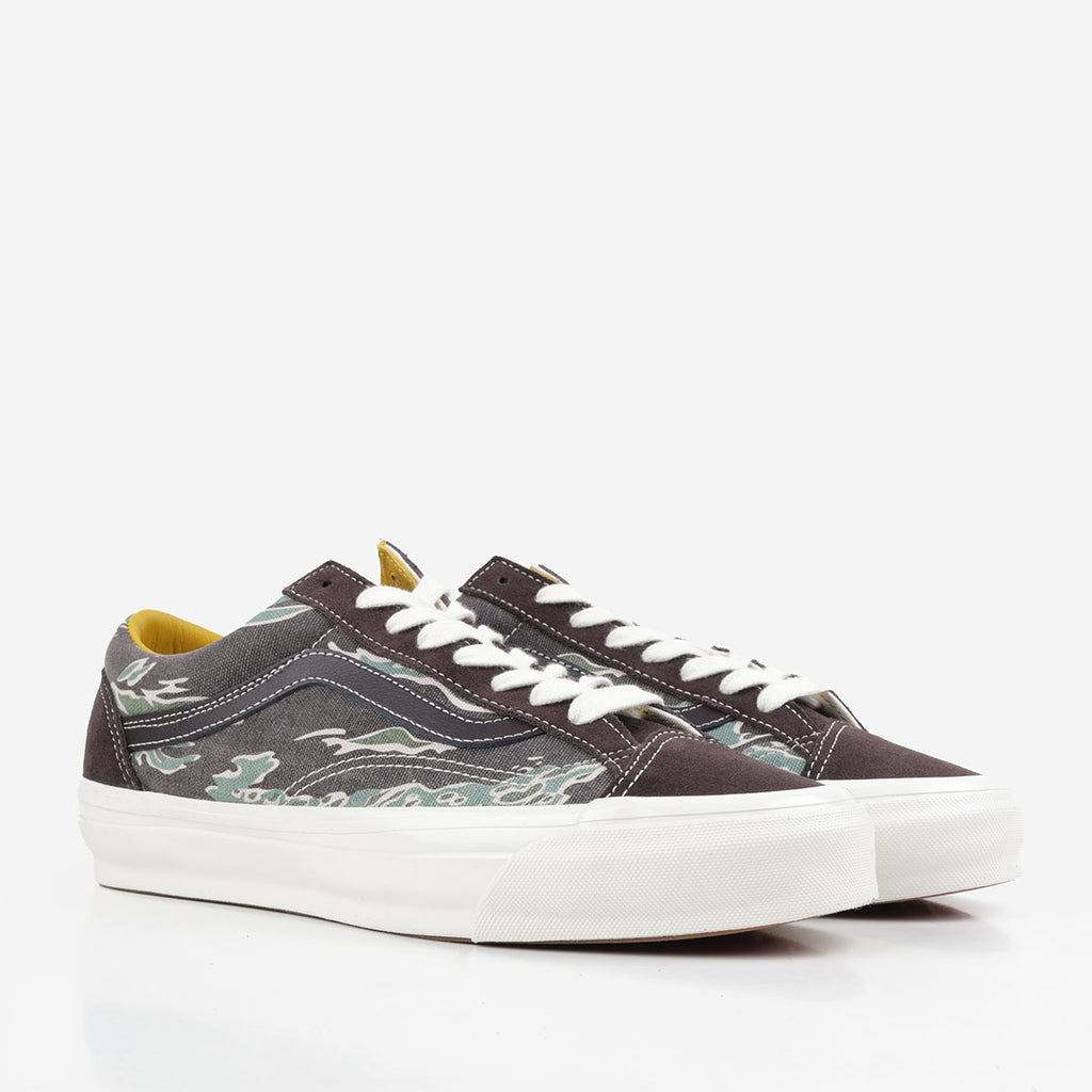 Vans Premium Old Skool 36 Shoes, Tiger Stripe After Dark, Detail Shot 2