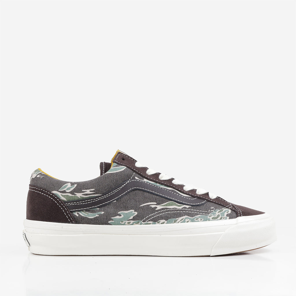 Vans Premium Old Skool 36 Shoes, Tiger Stripe After Dark, Detail Shot 1