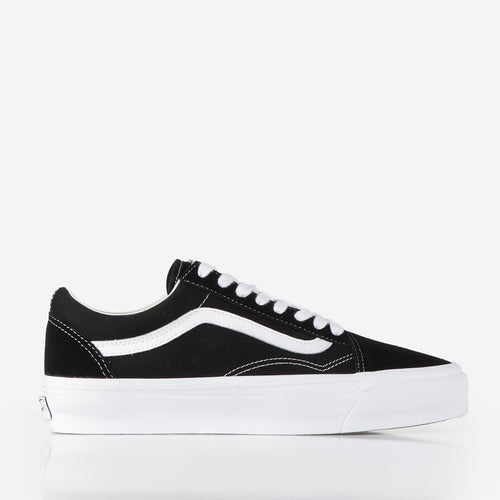 Vans Premium Old Skool 36 Shoes, LX Black White, Detail Shot 1