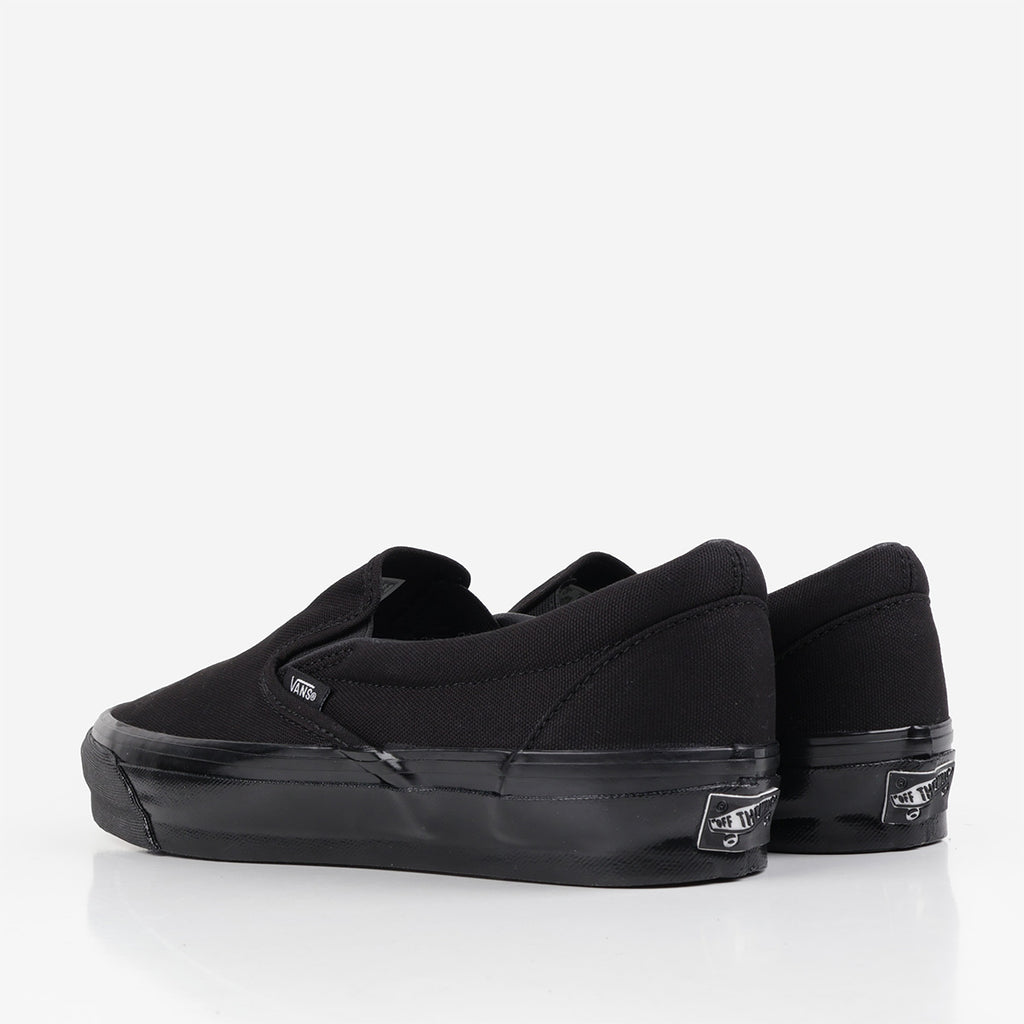 Vans Premium Slip-On Reissue 98 Shoes, Black Black, Detail Shot 3