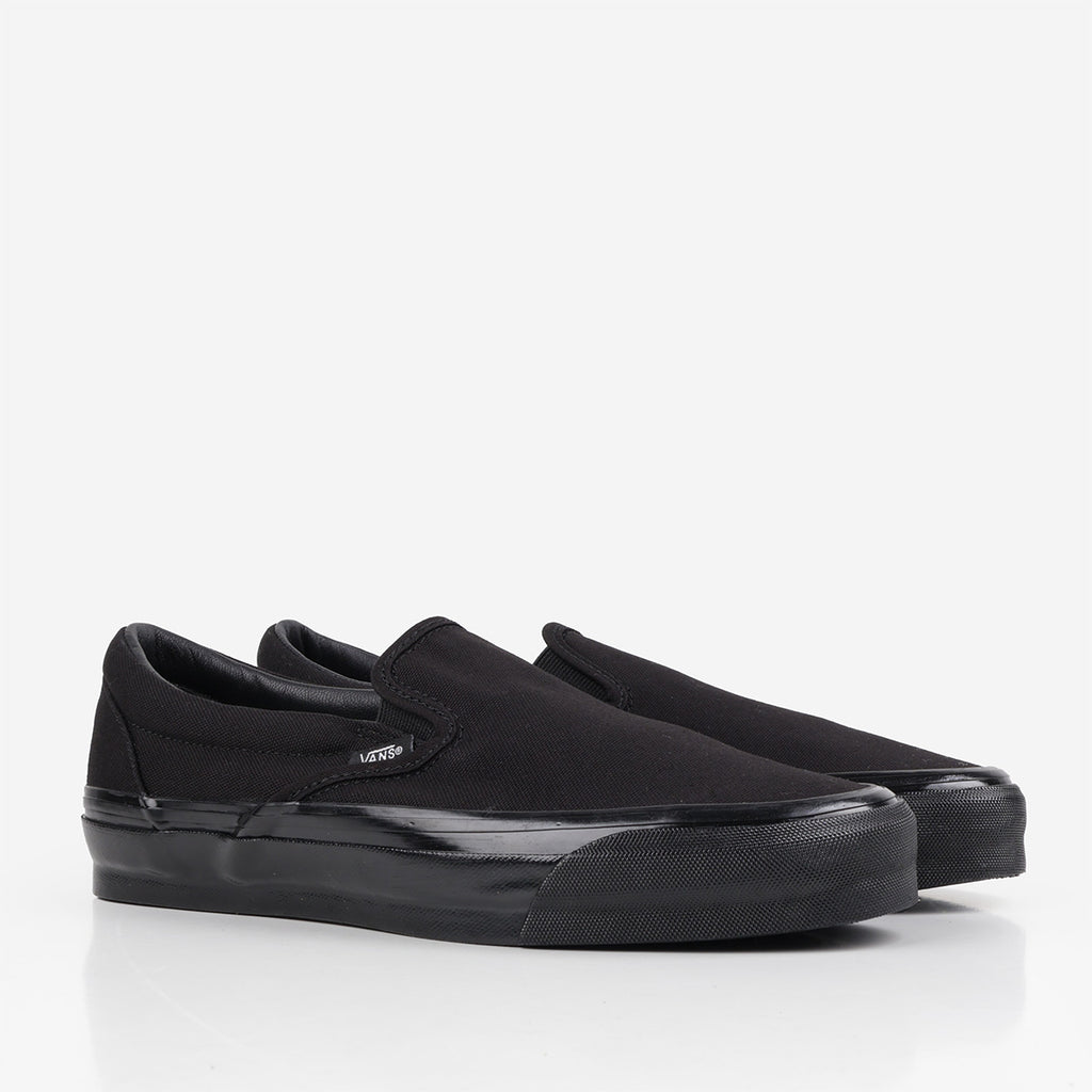 Vans Premium Slip-On Reissue 98 Shoes, Black Black, Detail Shot 2