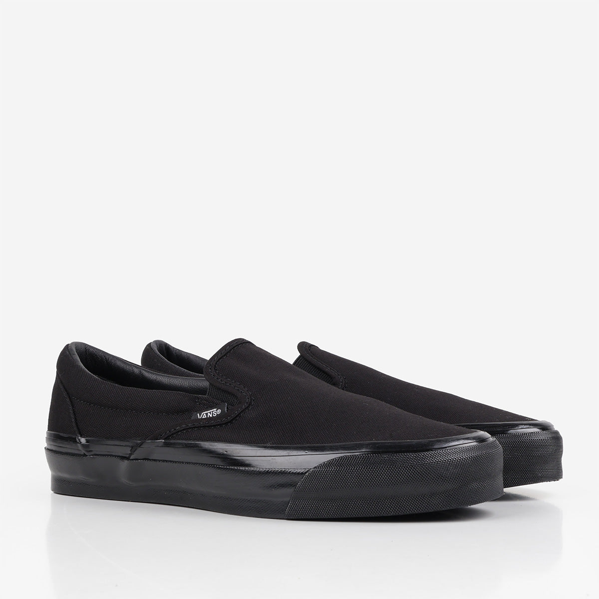 Vans Premium Slip-On Reissue 98 Shoes, Black Black, Detail Shot 2