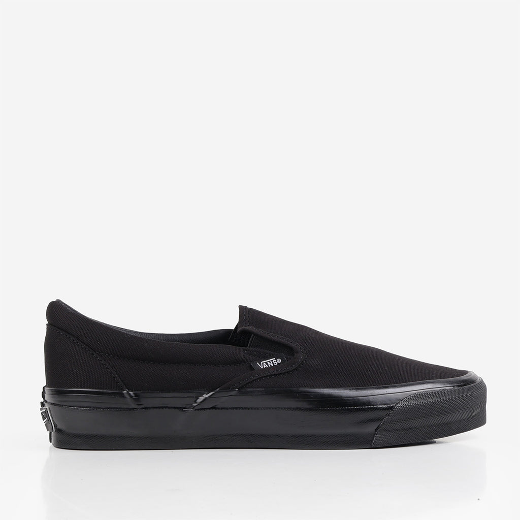 Vans Premium Slip-On Reissue 98 Shoes, Black Black, Detail Shot 1